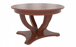 Стол Брайт 1300(1800)*1300*765 (тон вишня Т-15) Стол Брайт 1300(1800)*1300*765 (тон вишня Т-15)